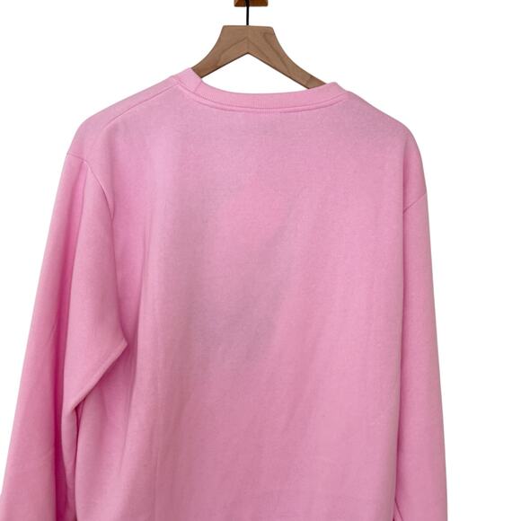 Hello Kitty By Sanrio Kawaii Aesthetic Pink Embroidered Pullover Sweatshirt NWT - Picture 7 of 8